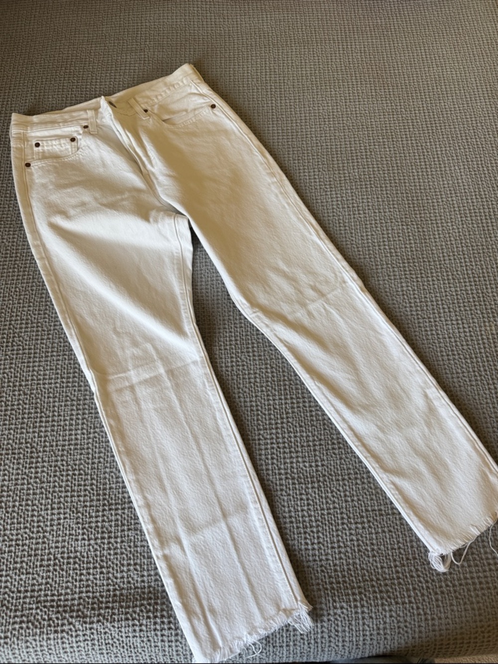Levi's White 501® Skinny Jeans